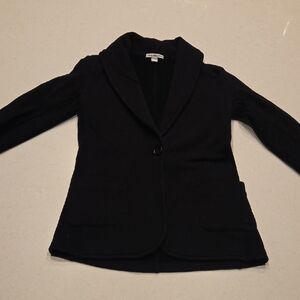James Perse Classic Black Blazer